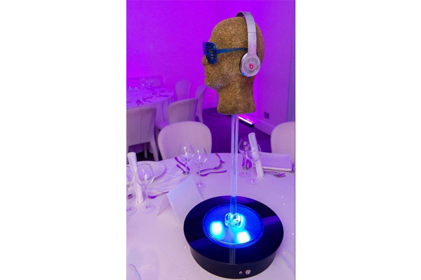 Glitter DJ heads