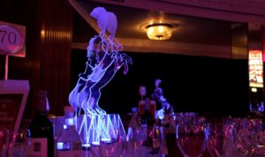LED circus table centrepieces