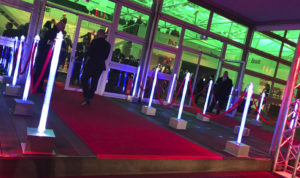 red carpet entrance in las vegas event theme