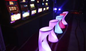 led based seating in las vegas event theme