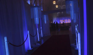 Pixel event styling entrance
